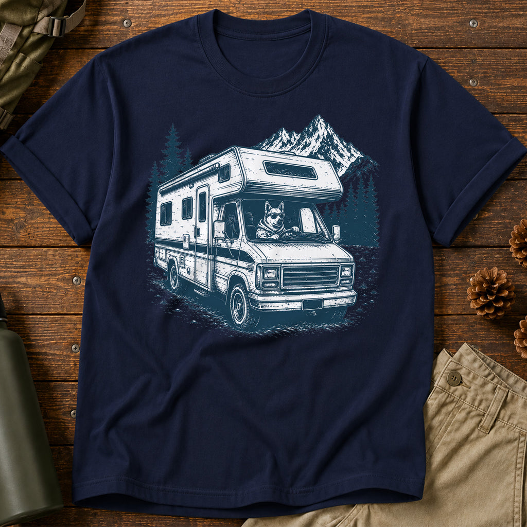 Driving Dog T-Shirt