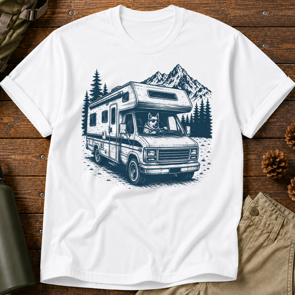 Driving Dog T-Shirt
