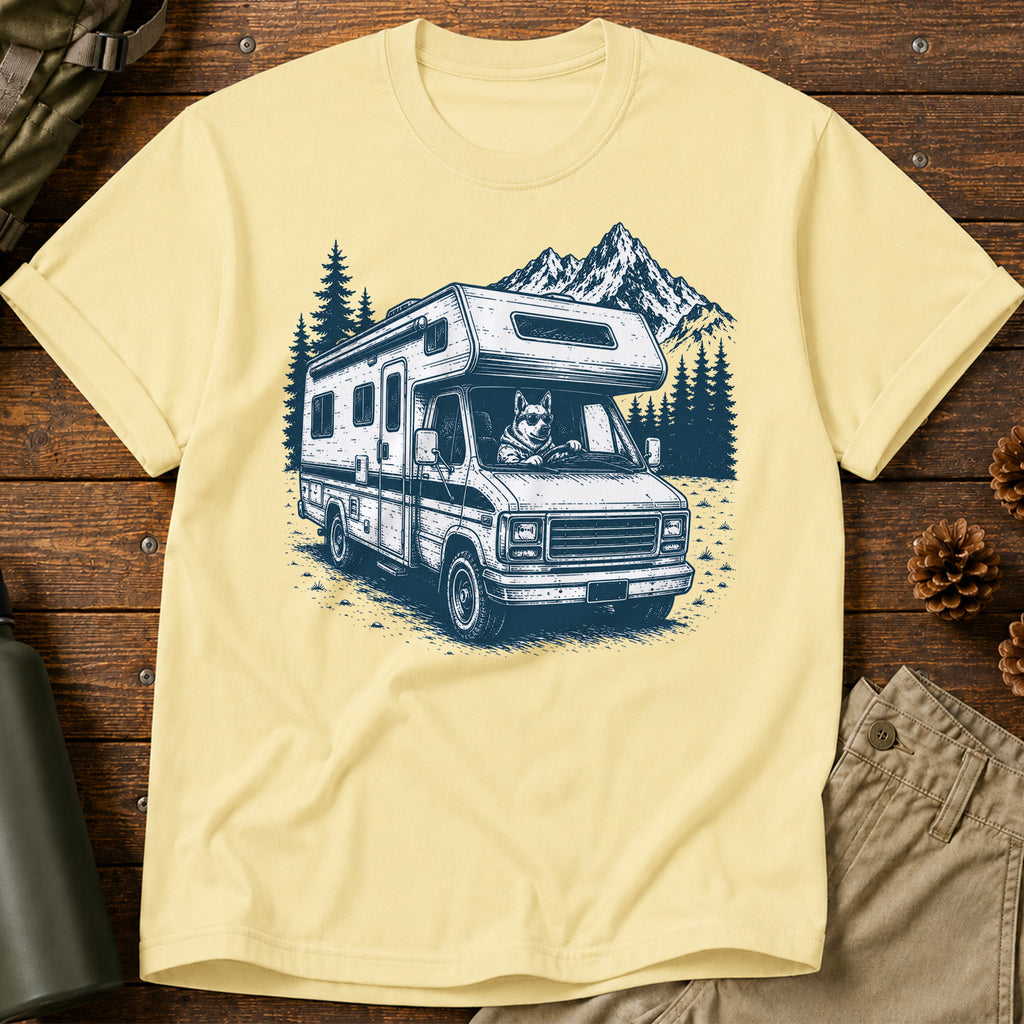 Driving Dog T-Shirt