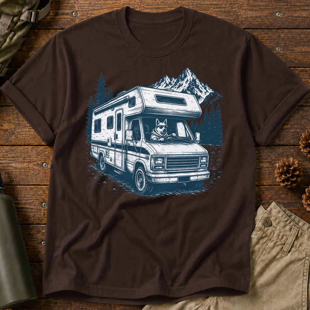 Driving Dog T-Shirt