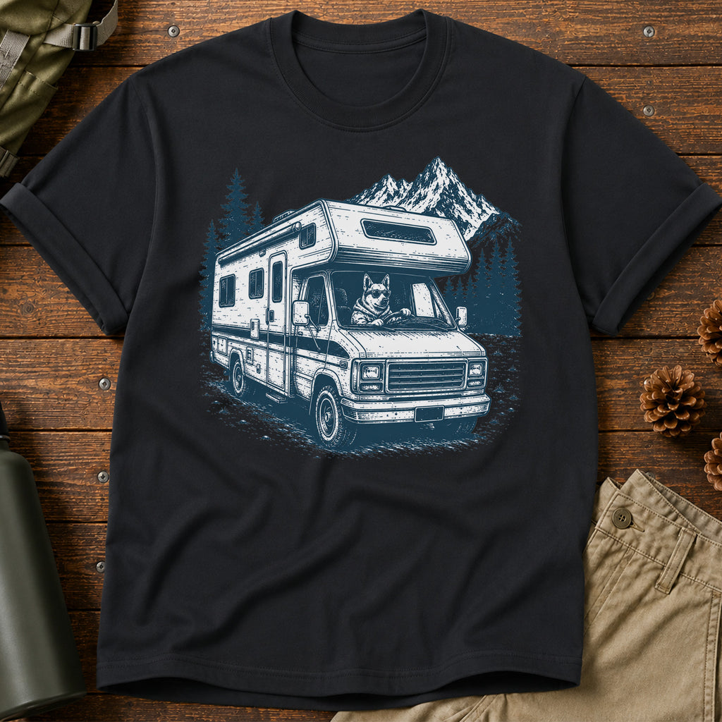 Driving Dog T-Shirt