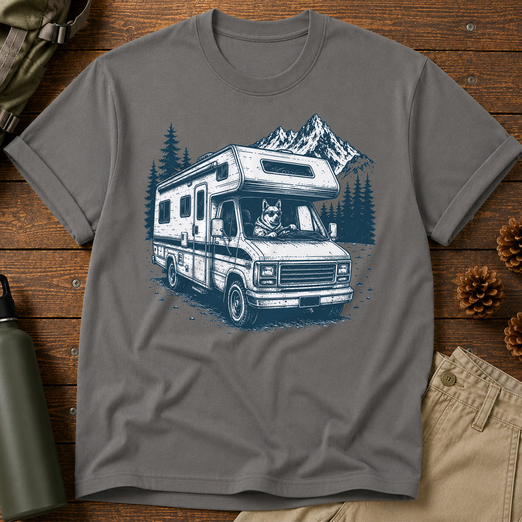 Driving Dog T-Shirt