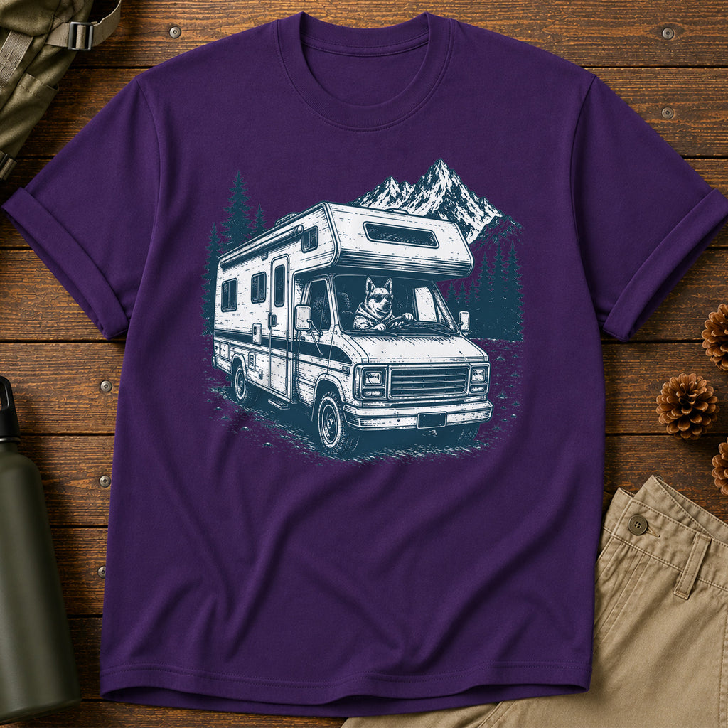 Driving Dog T-Shirt