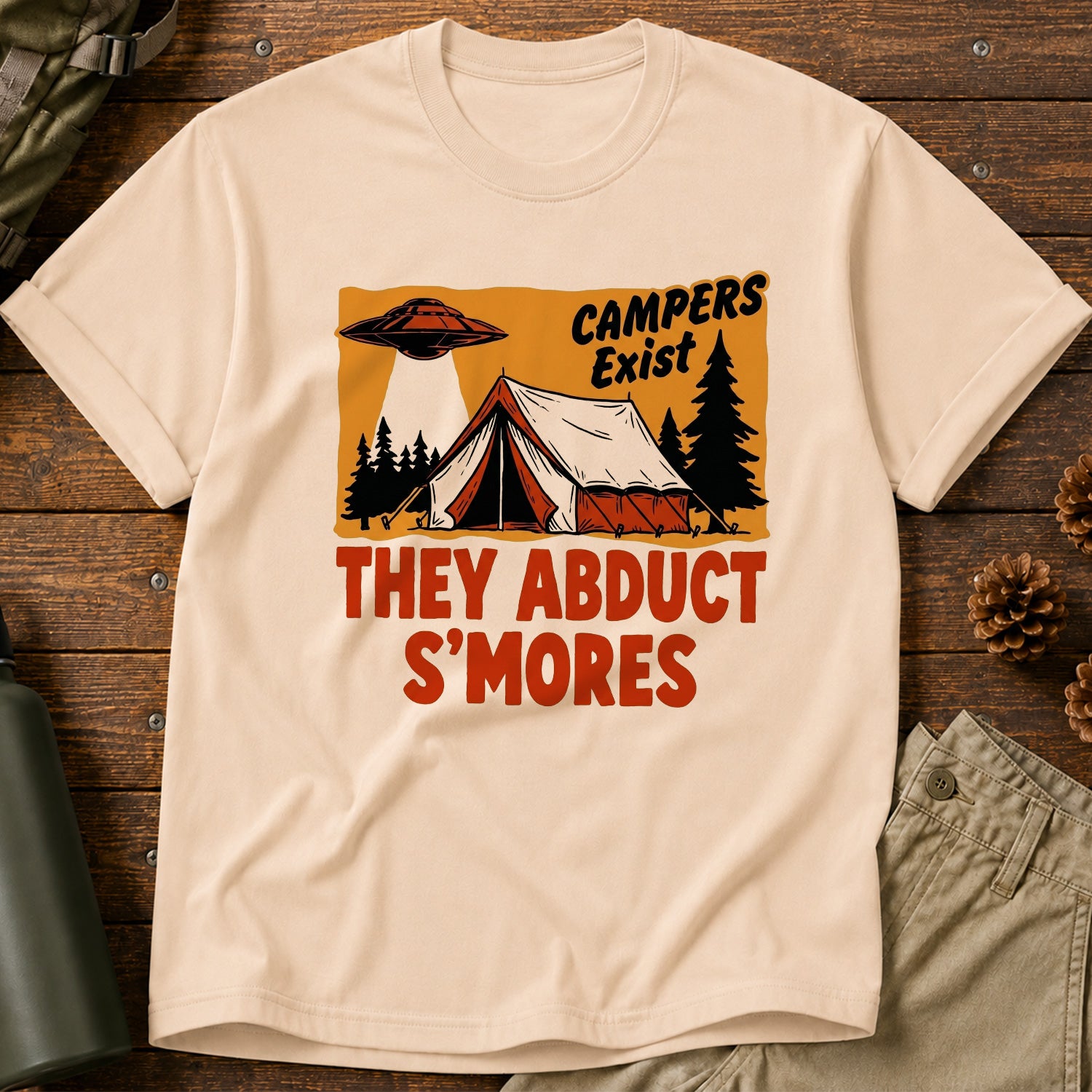 They Abduct S'mores T-Shirt