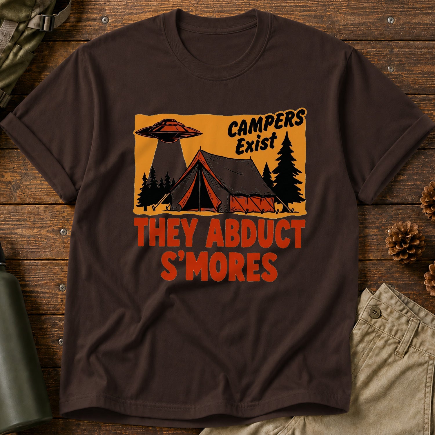 They Abduct S'mores T-Shirt