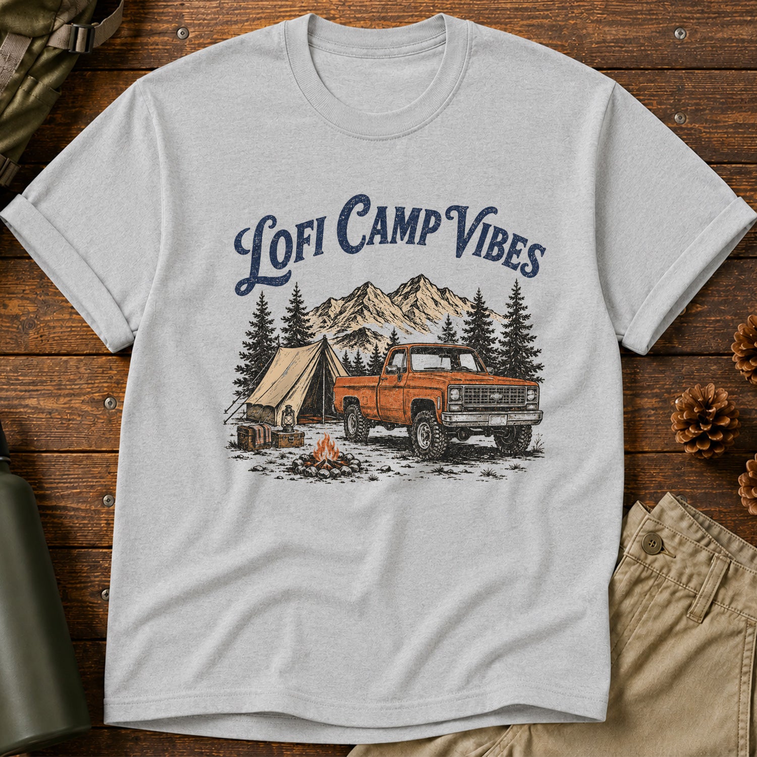 Lofi Camp Vibes T-Shirt