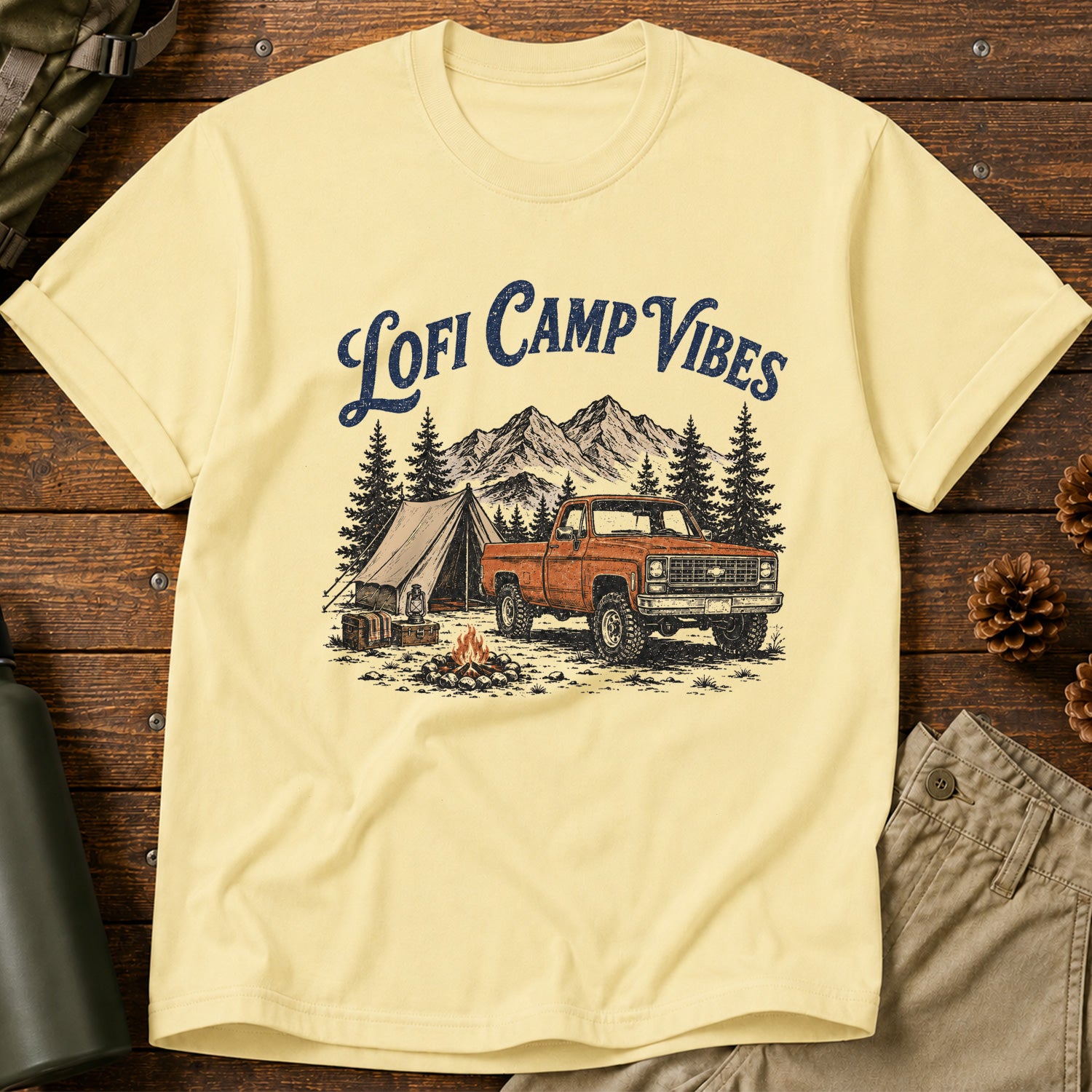Lofi Camp Vibes T-Shirt