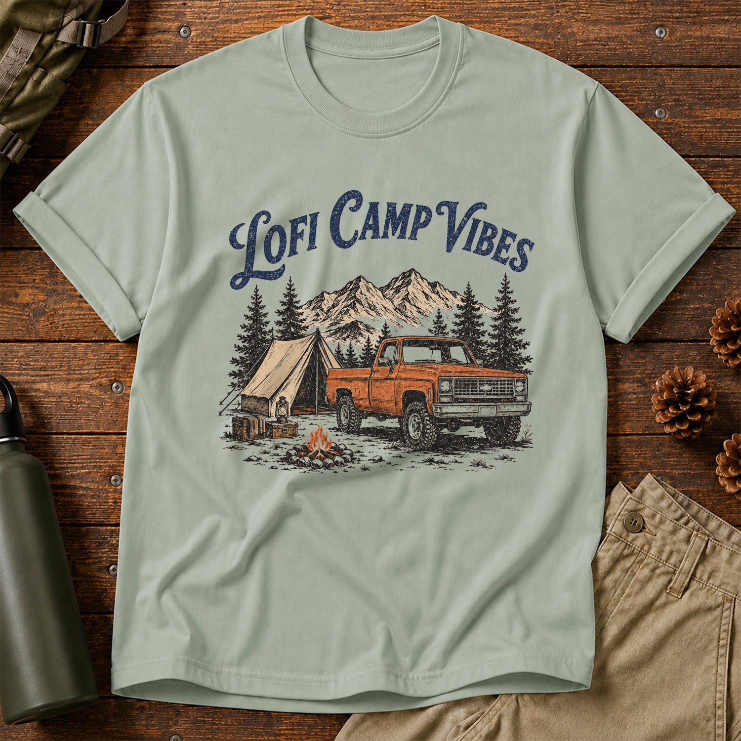 Lofi Camp Vibes T-Shirt