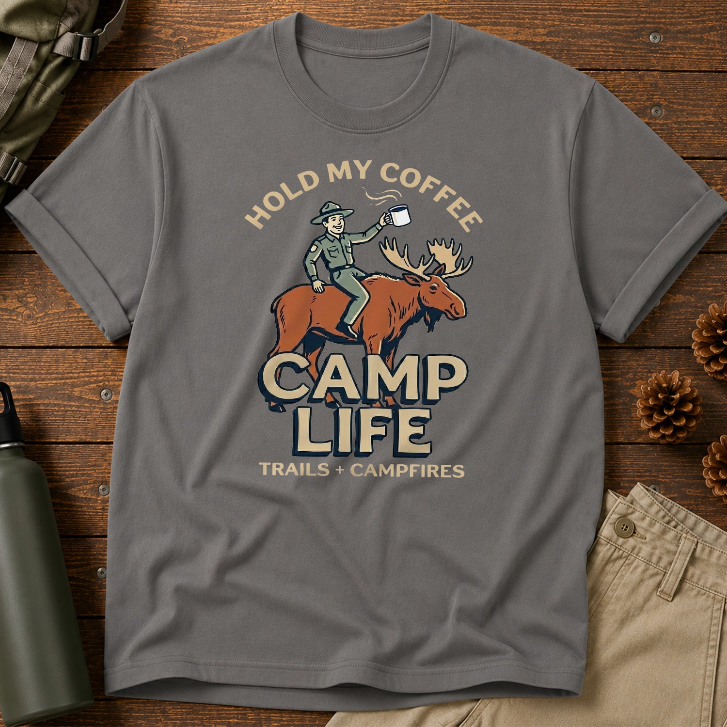 Camp Life Coffee T-Shirt