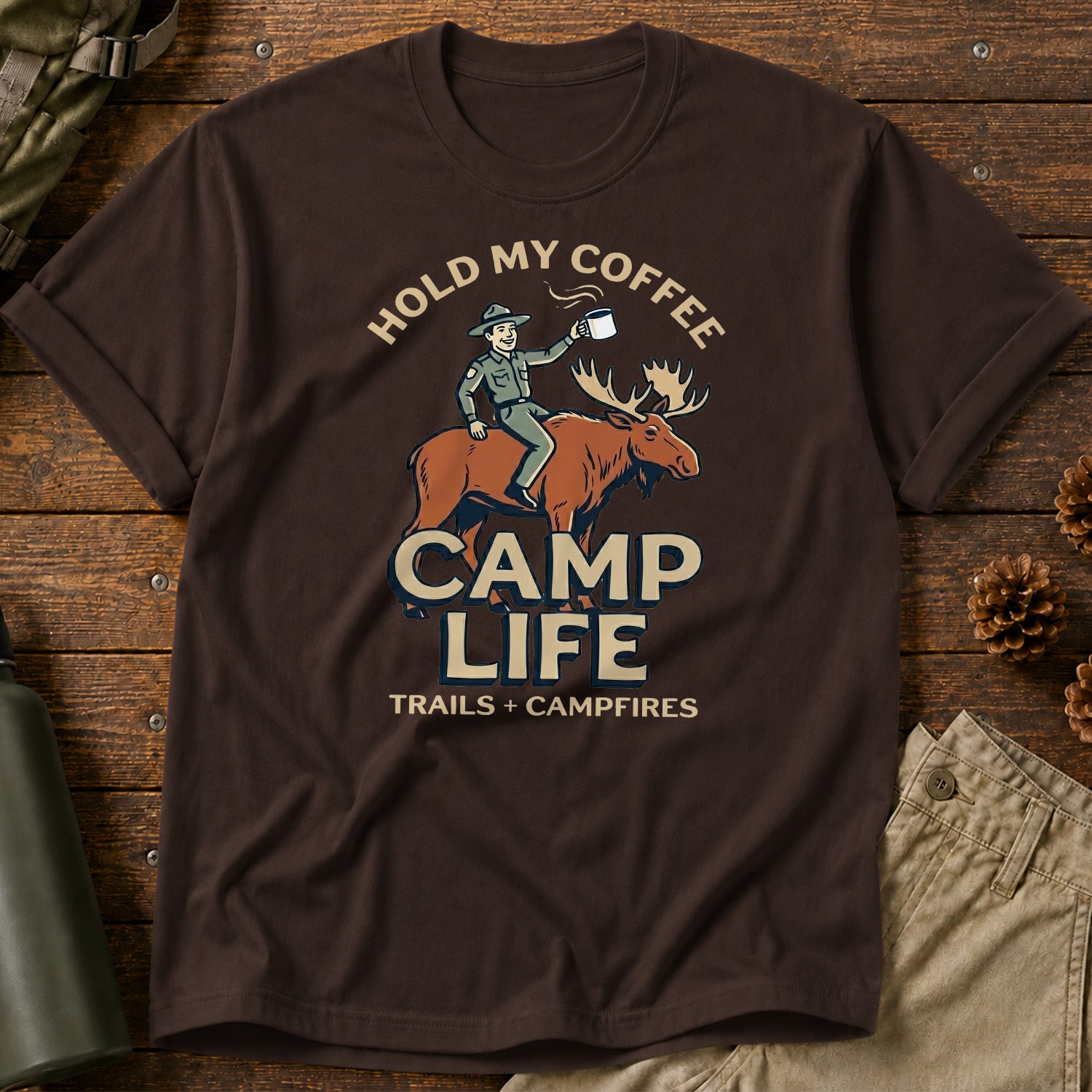 Camp Life Coffee T-Shirt