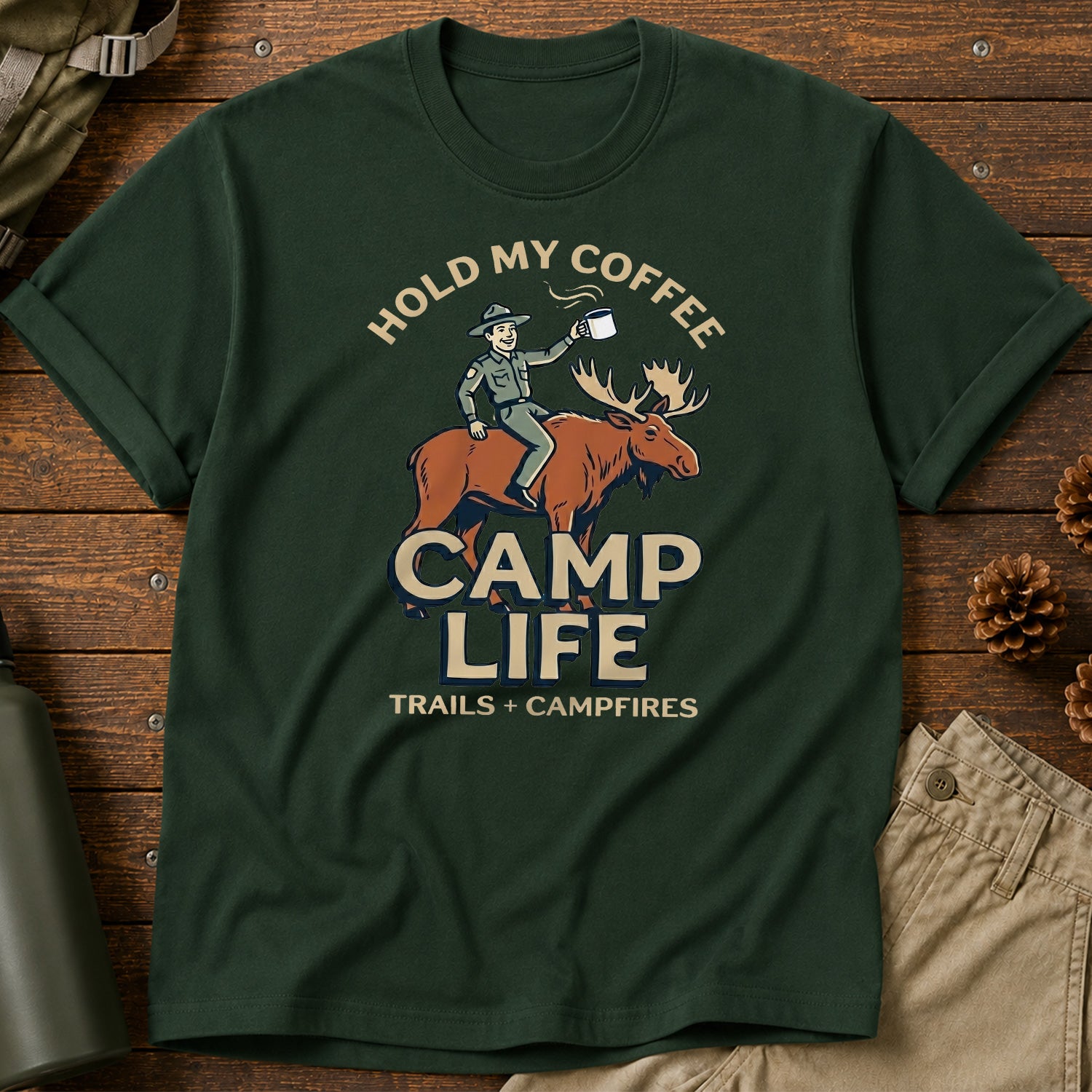 Camp Life Coffee T-Shirt
