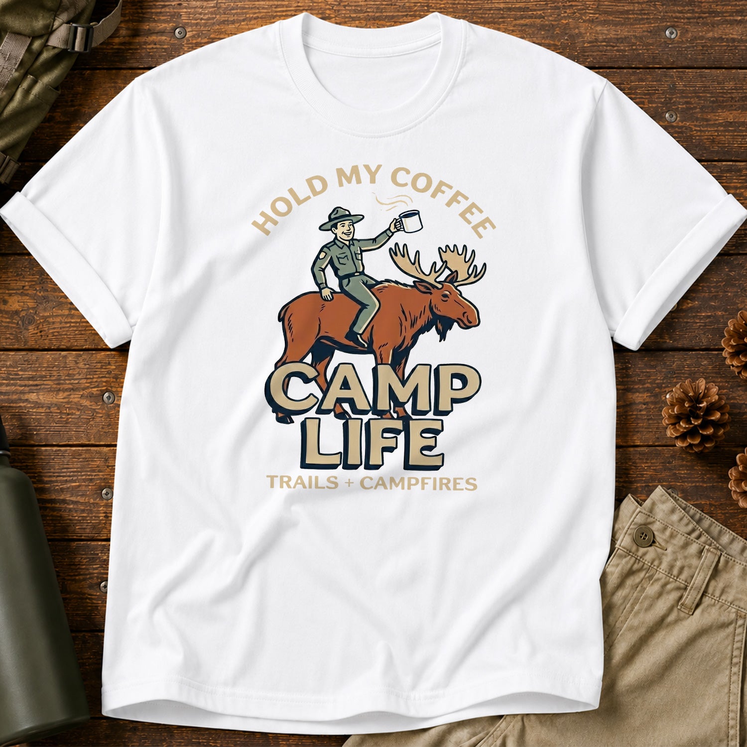 Camp Life Coffee T-Shirt