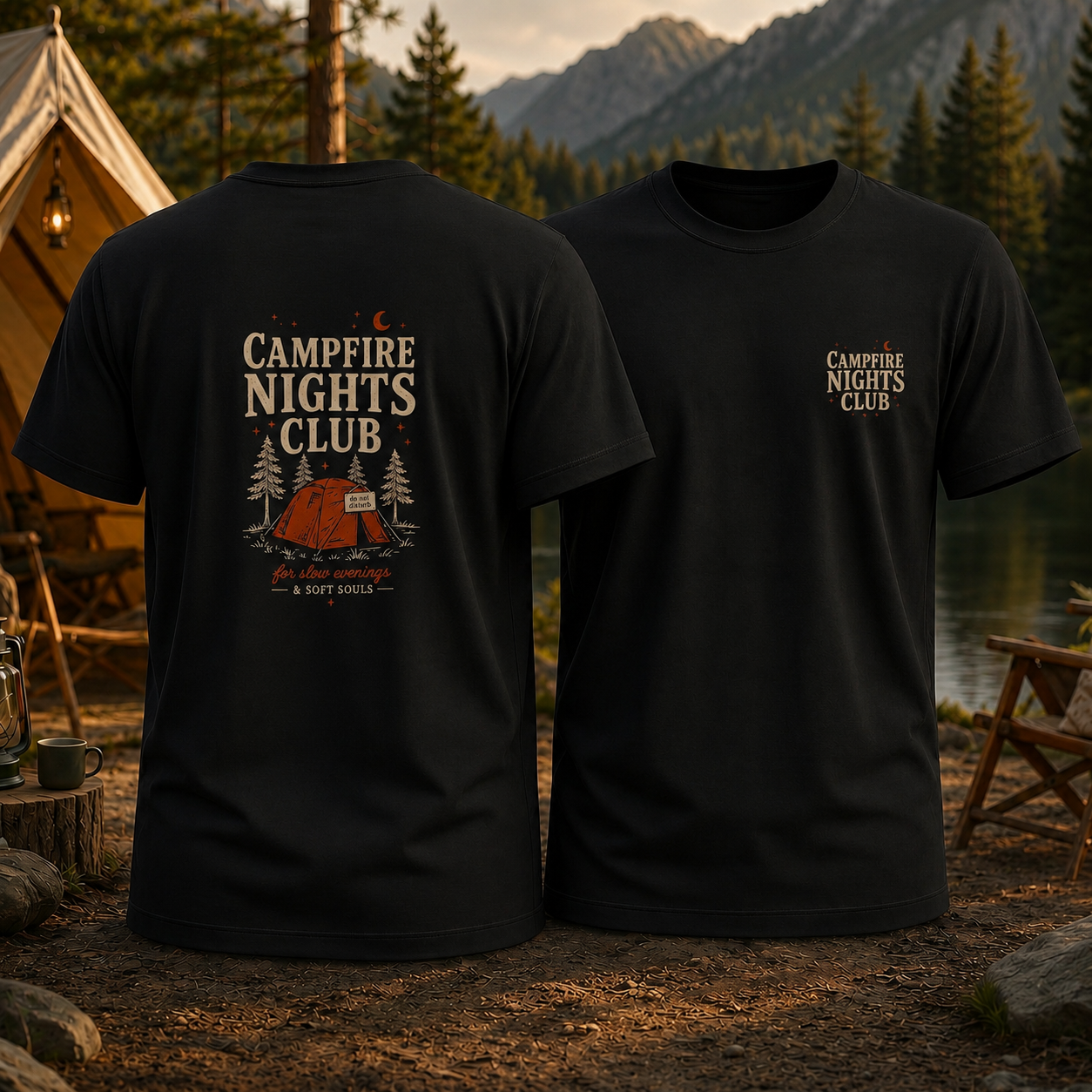 Campfire Nights Club T-Shirt