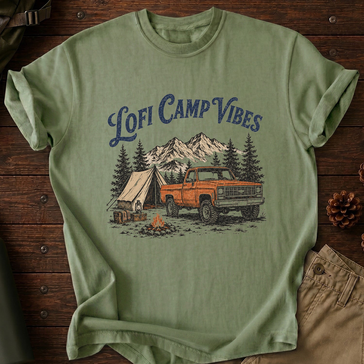 Lofi Camp Vibes T-Shirt