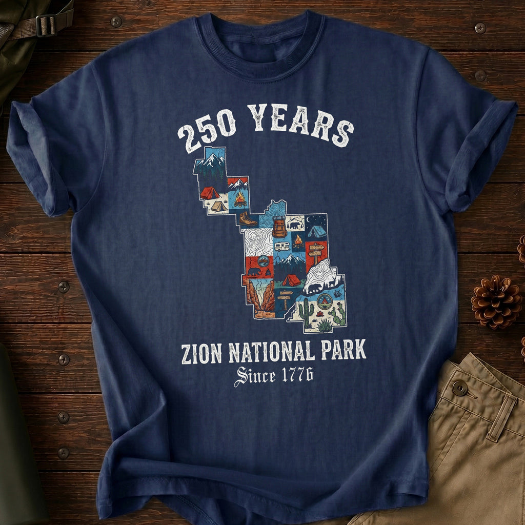 250 Years Zion Park T-Shirt