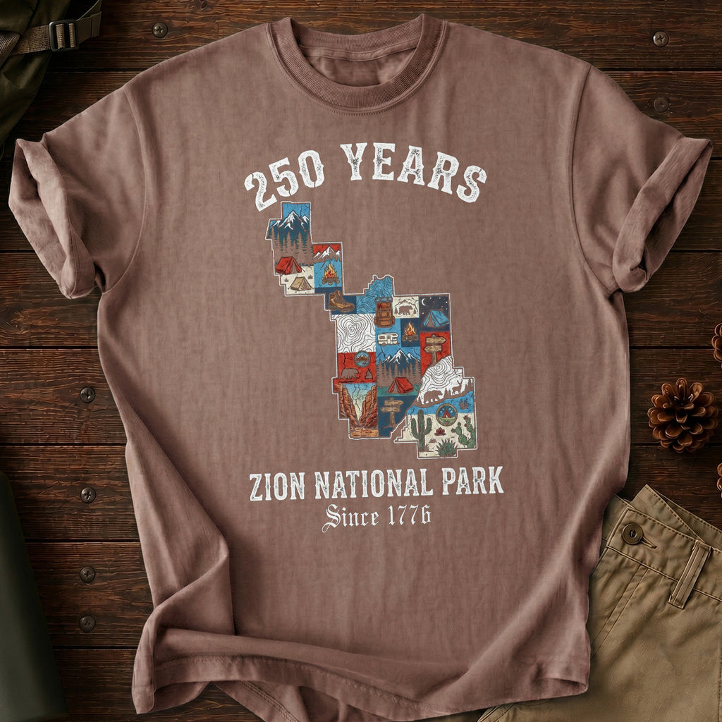 250 Years Zion Park T-Shirt