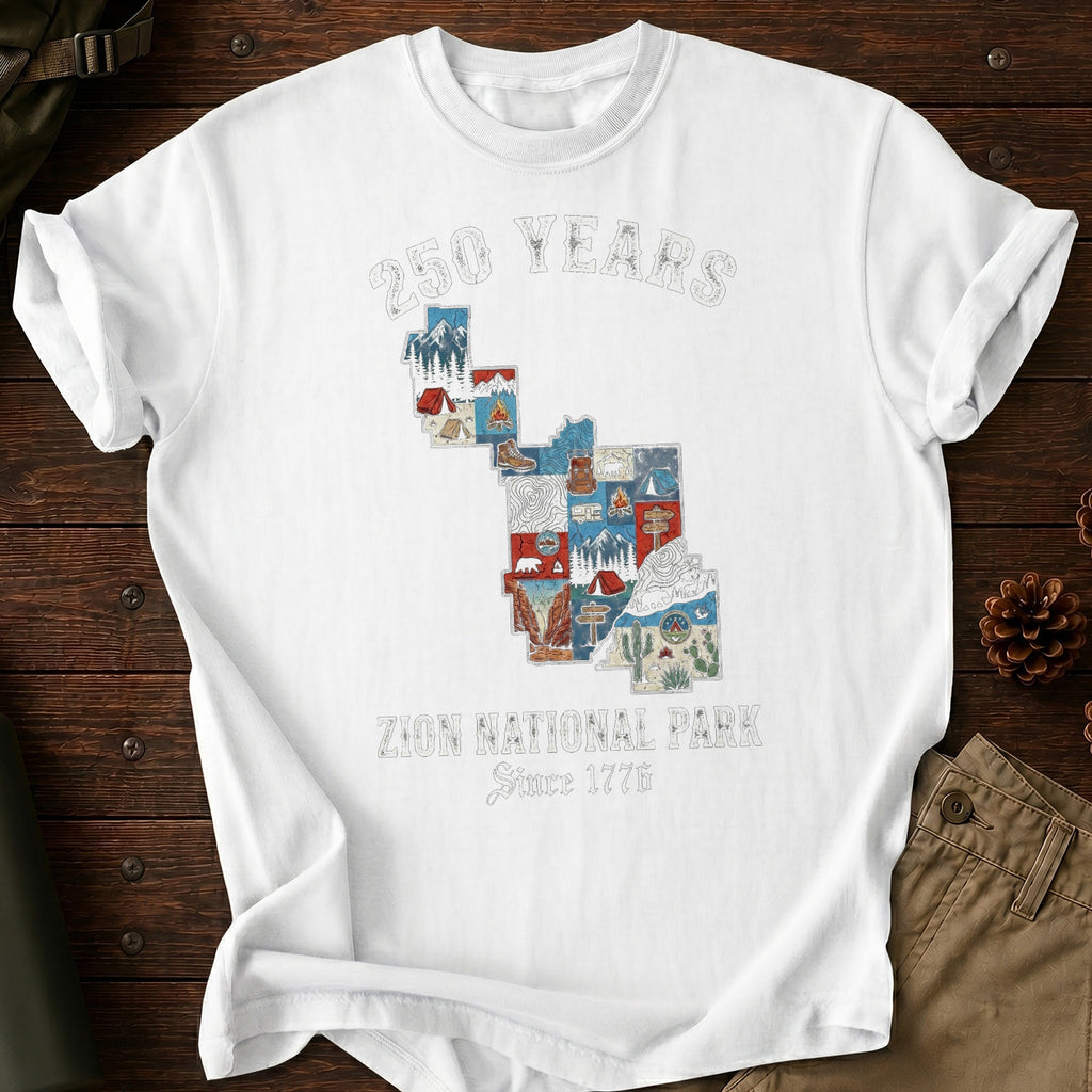 250 Years Zion Park T-Shirt