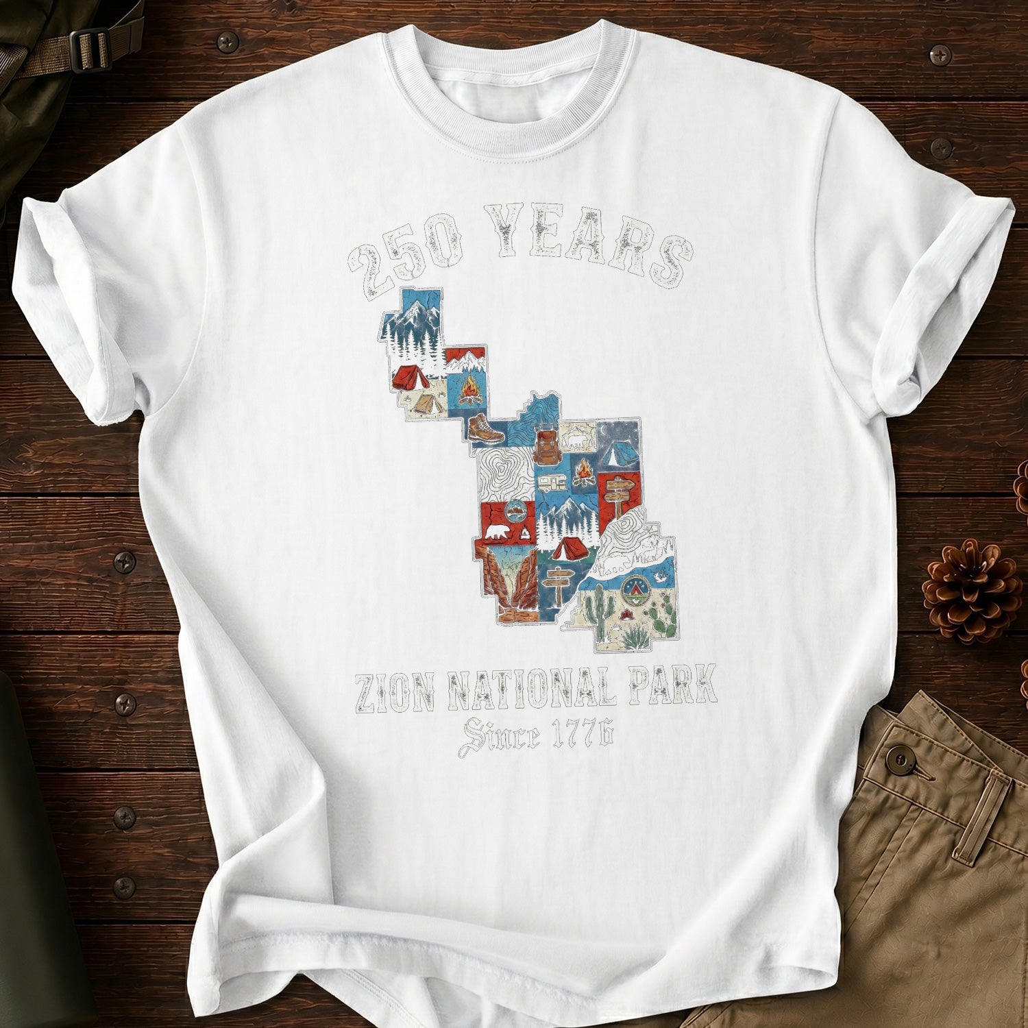 250 Years Zion Park T-Shirt