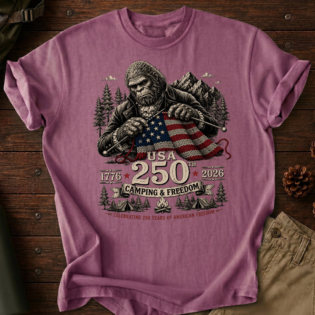 USA 250th Camping&Freedom T-Shirt