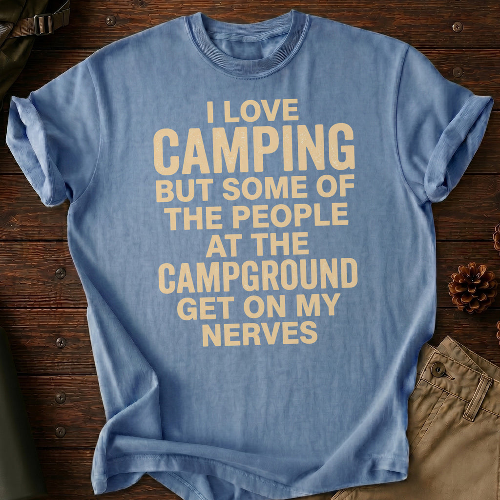 I Love Camping T-Shirt