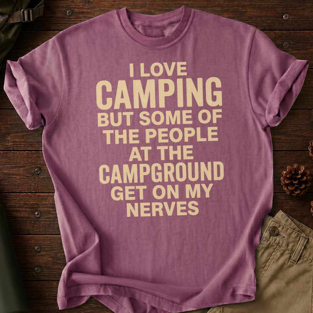 I Love Camping T-Shirt