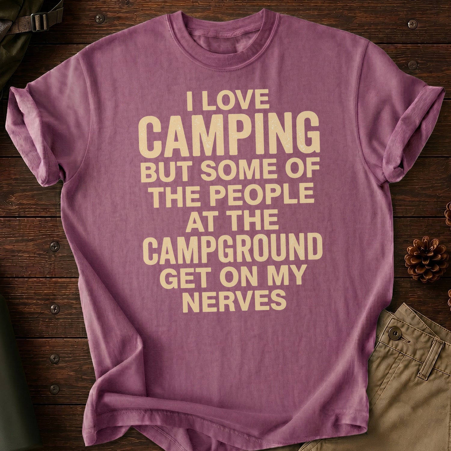 I Love Camping T-Shirt