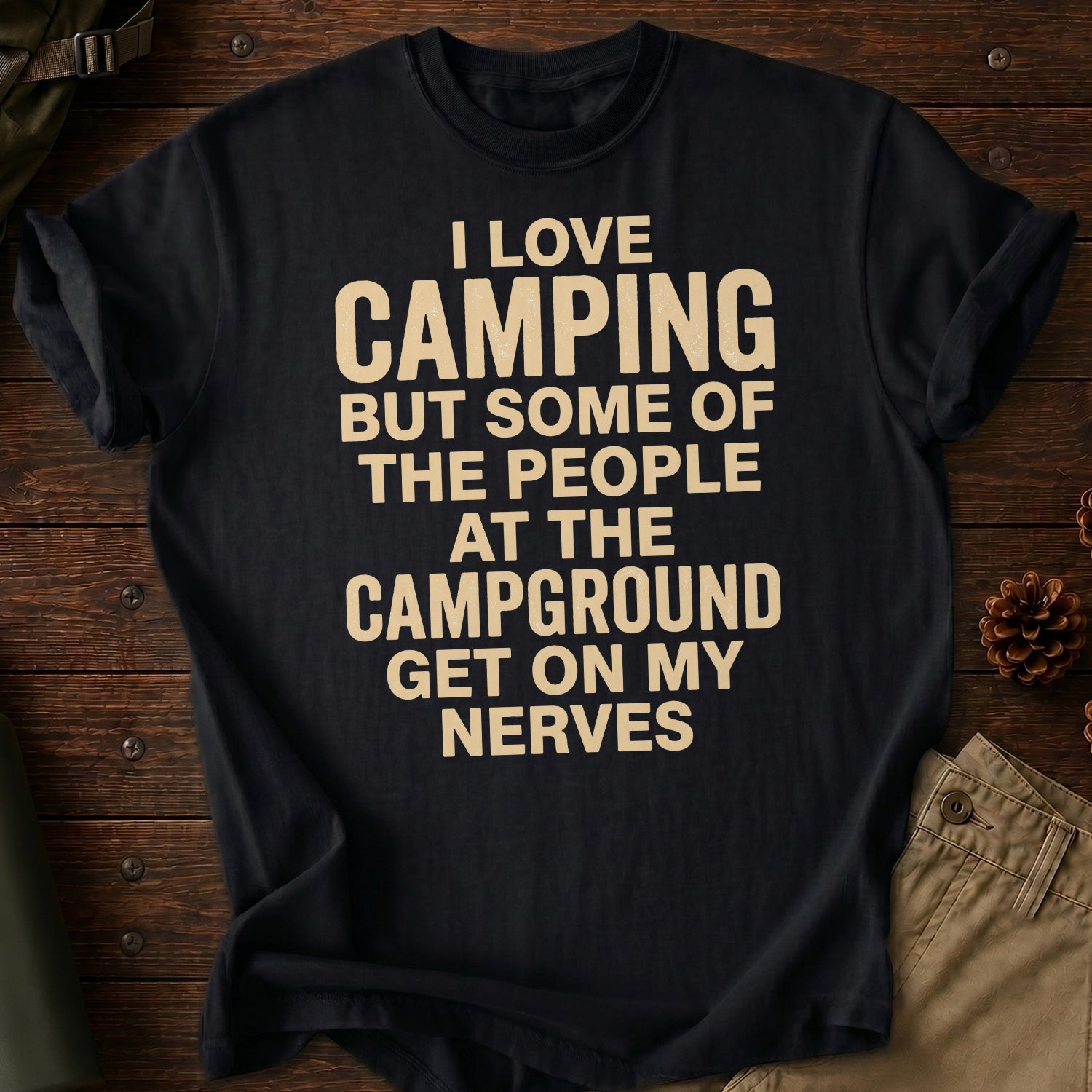 I Love Camping T-Shirt