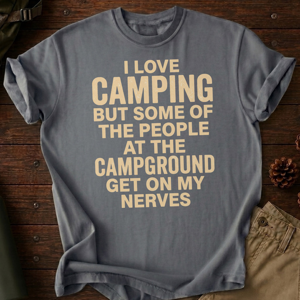 I Love Camping T-Shirt