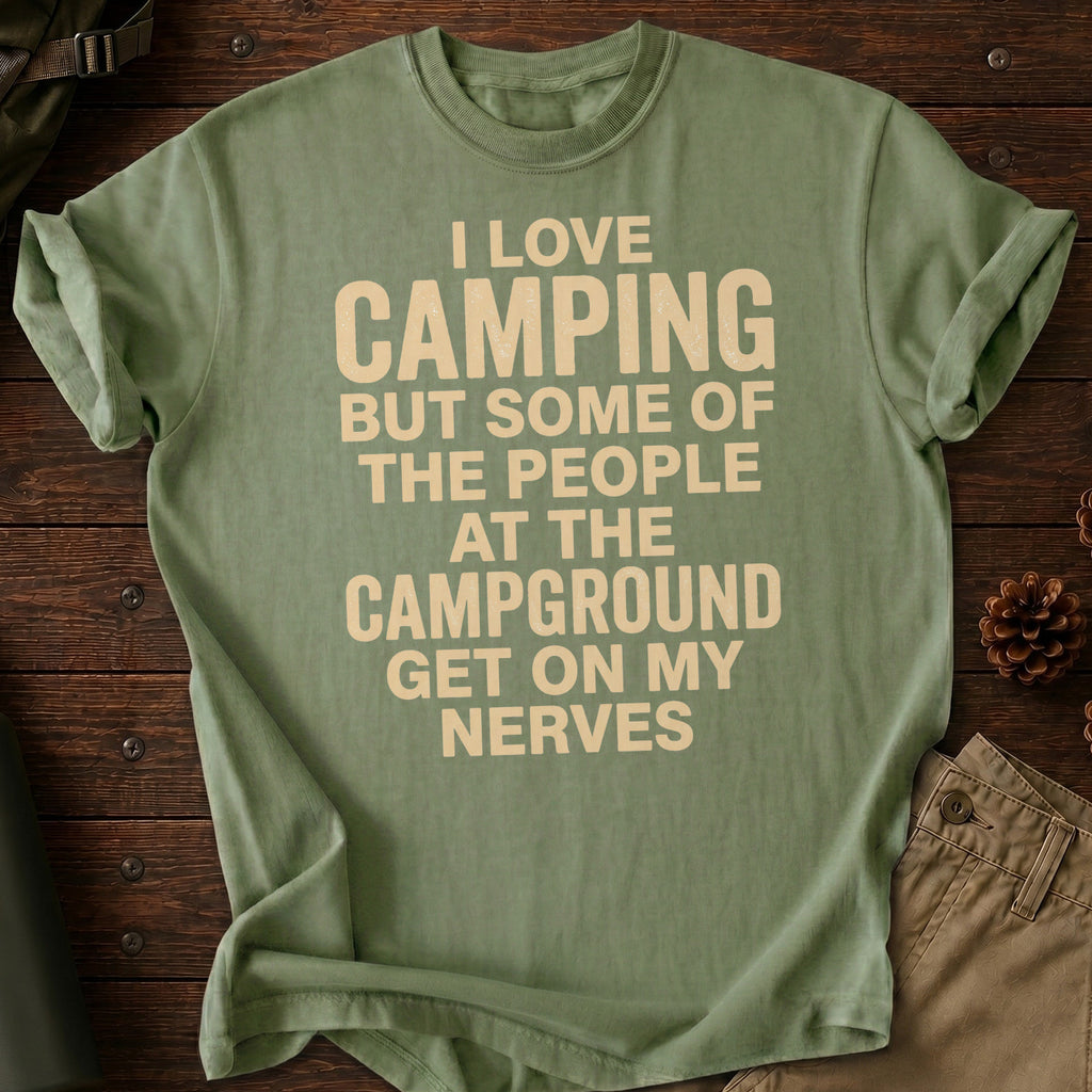 I Love Camping T-Shirt
