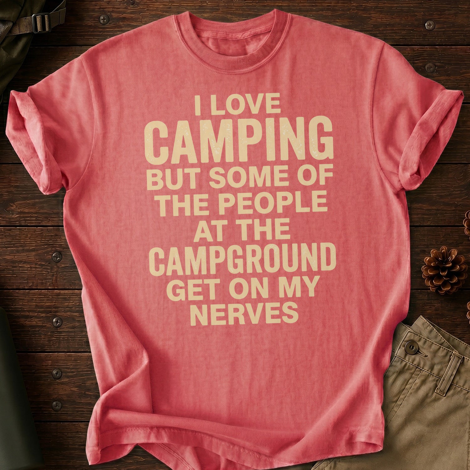 I Love Camping T-Shirt