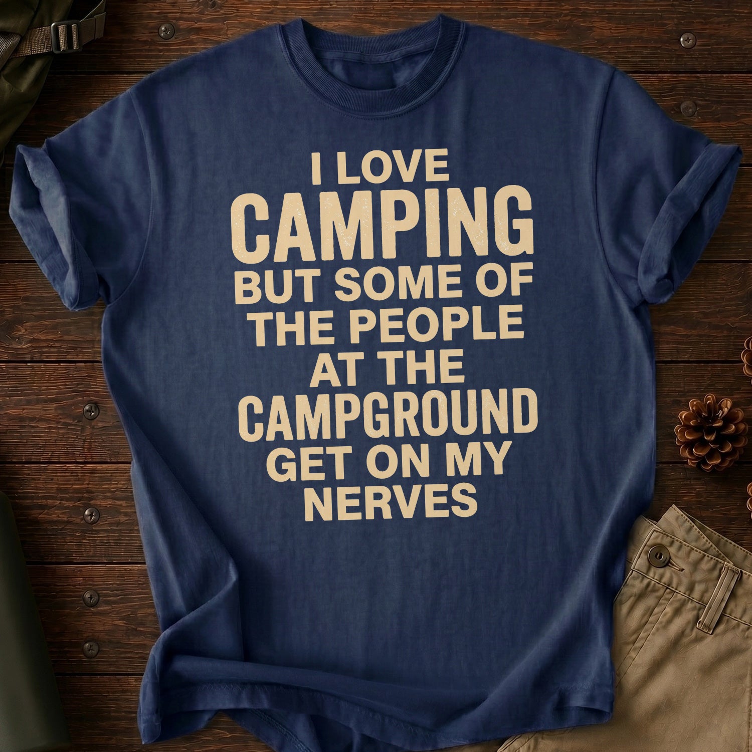 I Love Camping T-Shirt