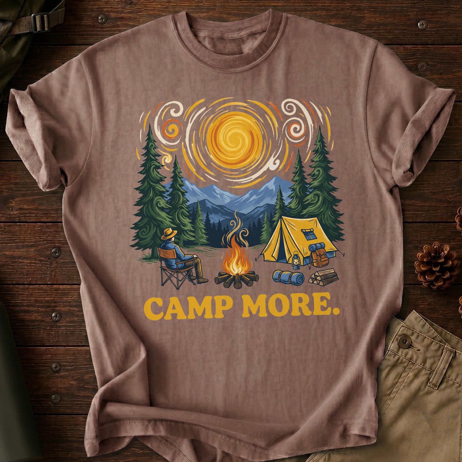 Van Gogh Camp More T-Shirt