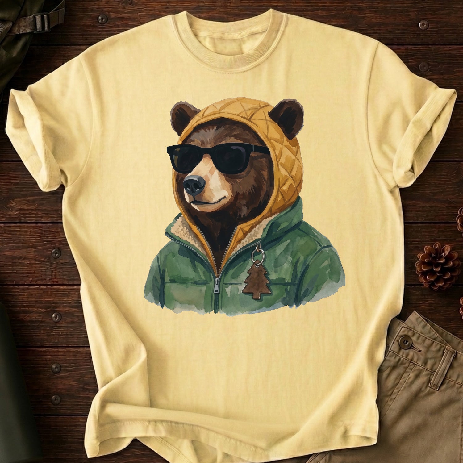 Bear Wear Sunglasses T-Shirt