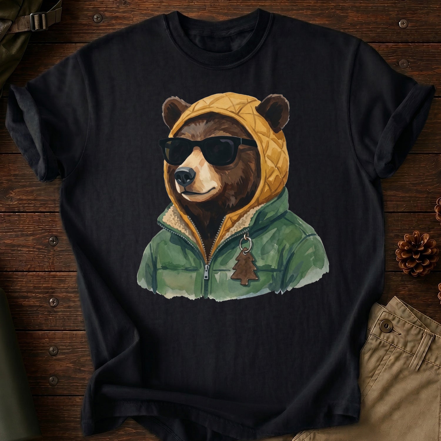 Bear Wear Sunglasses T-Shirt