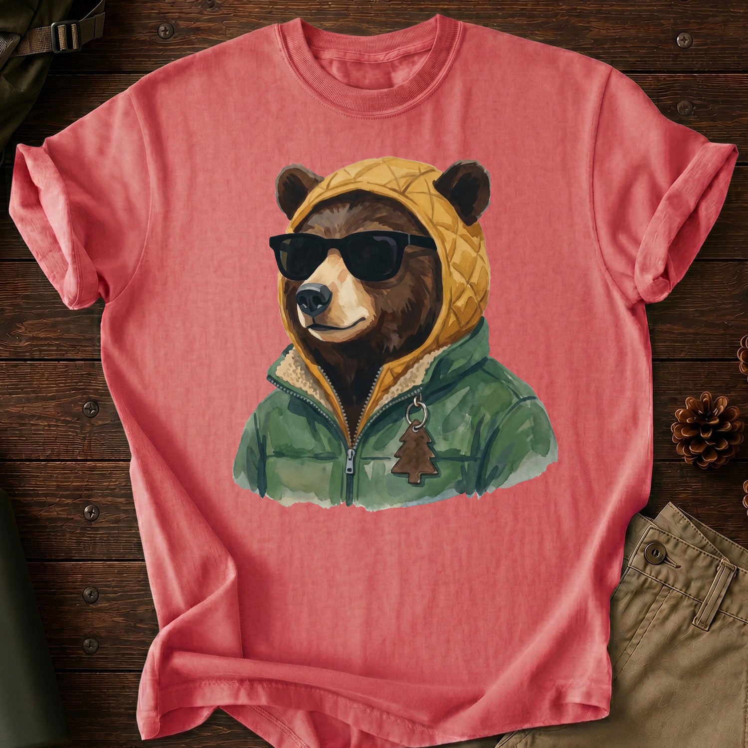 Bear Wear Sunglasses T-Shirt