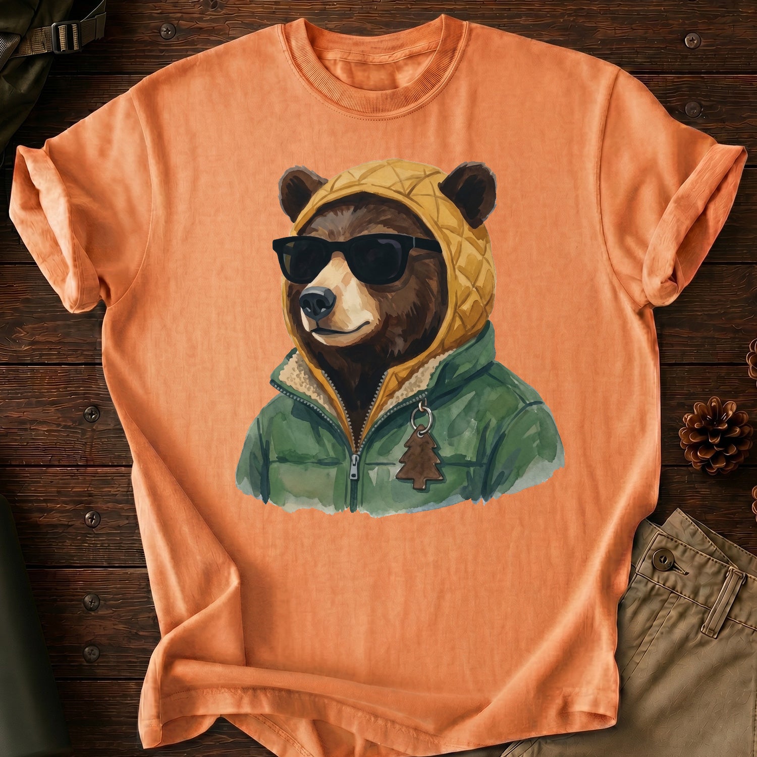 Bear Wear Sunglasses T-Shirt