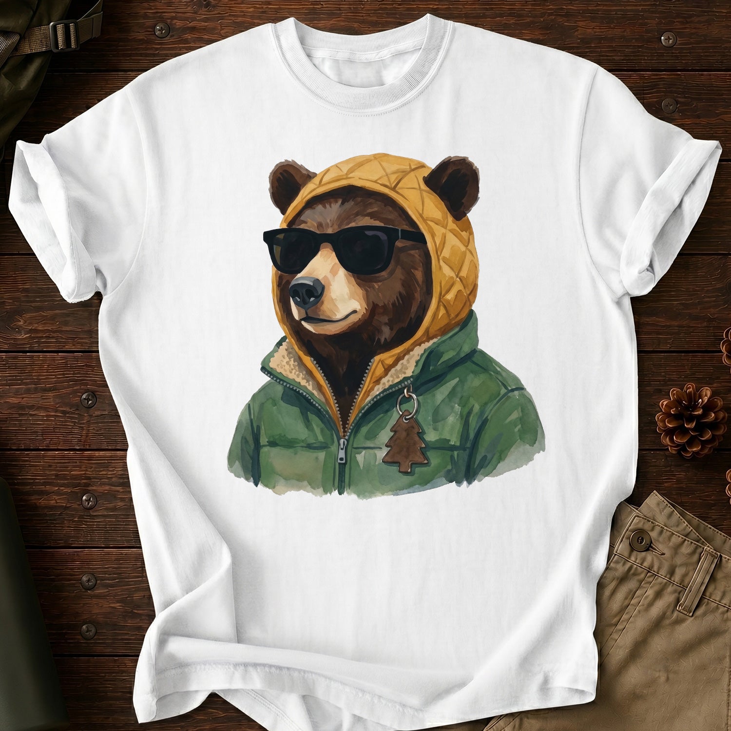 Bear Wear Sunglasses T-Shirt