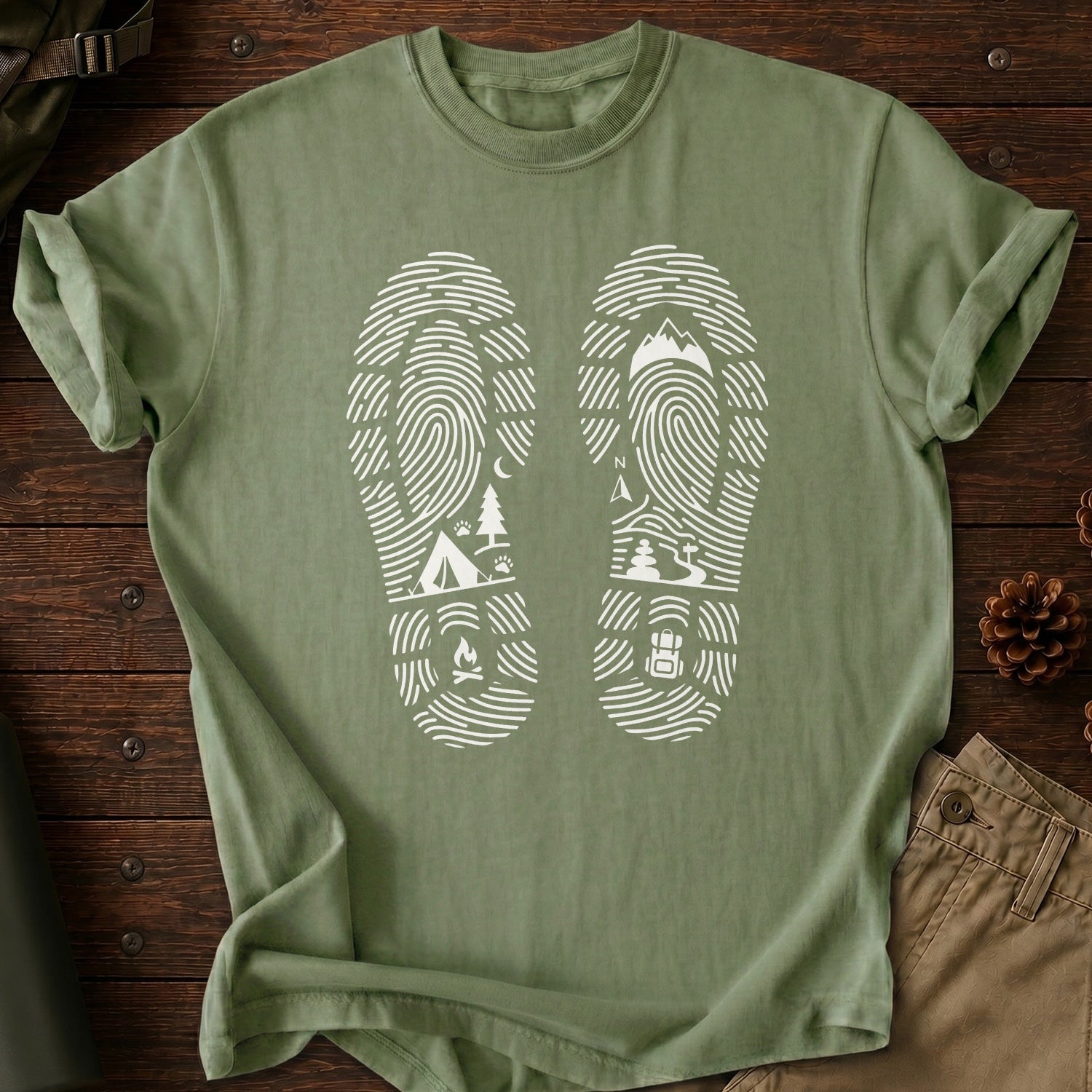 Boots Print T-Shirt