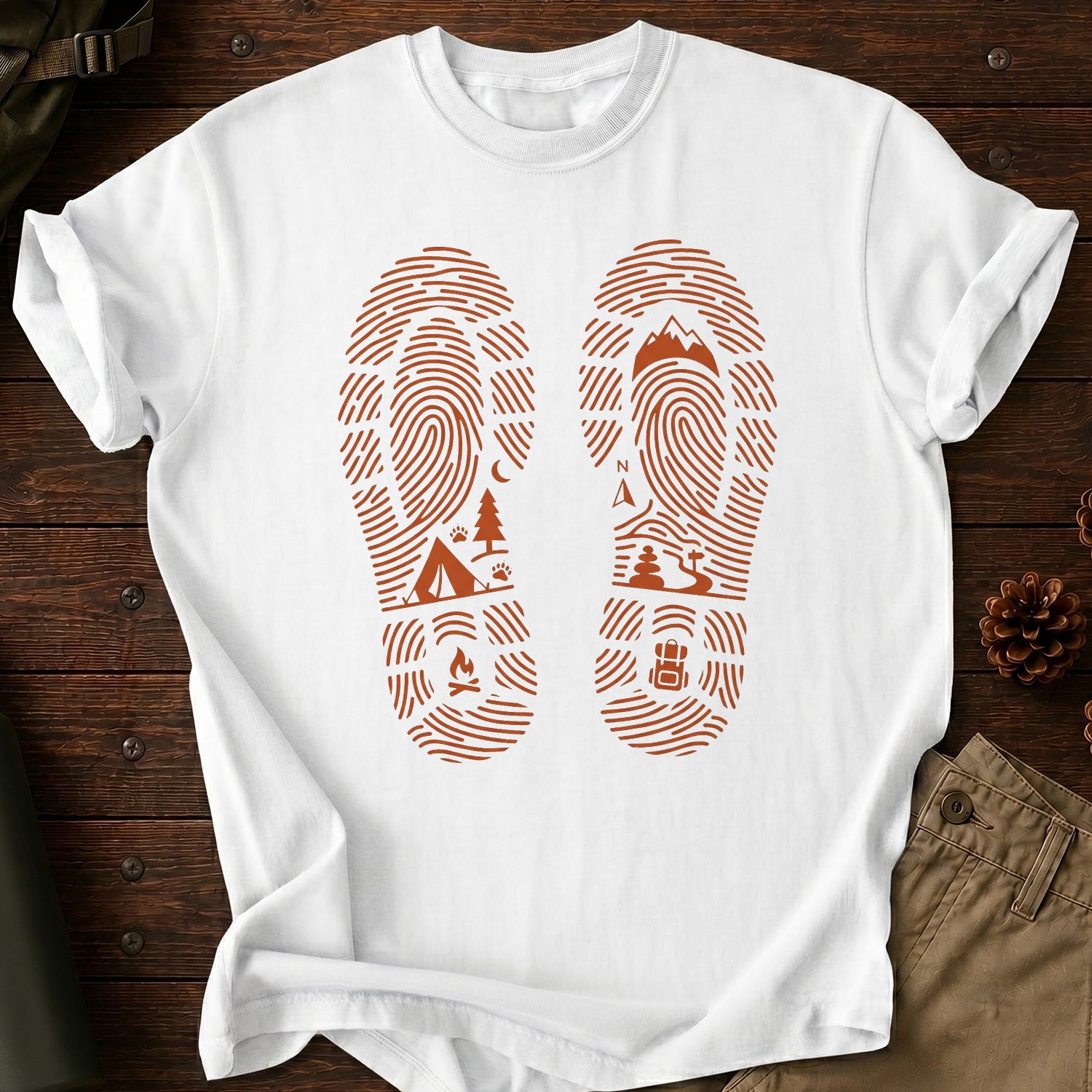 Boots Print T-Shirt