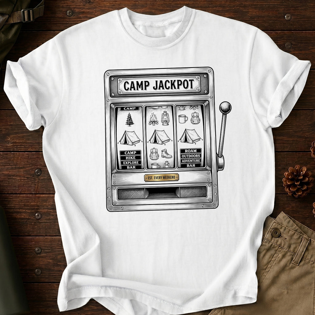 Camp Jackpot Machine T-Shirt