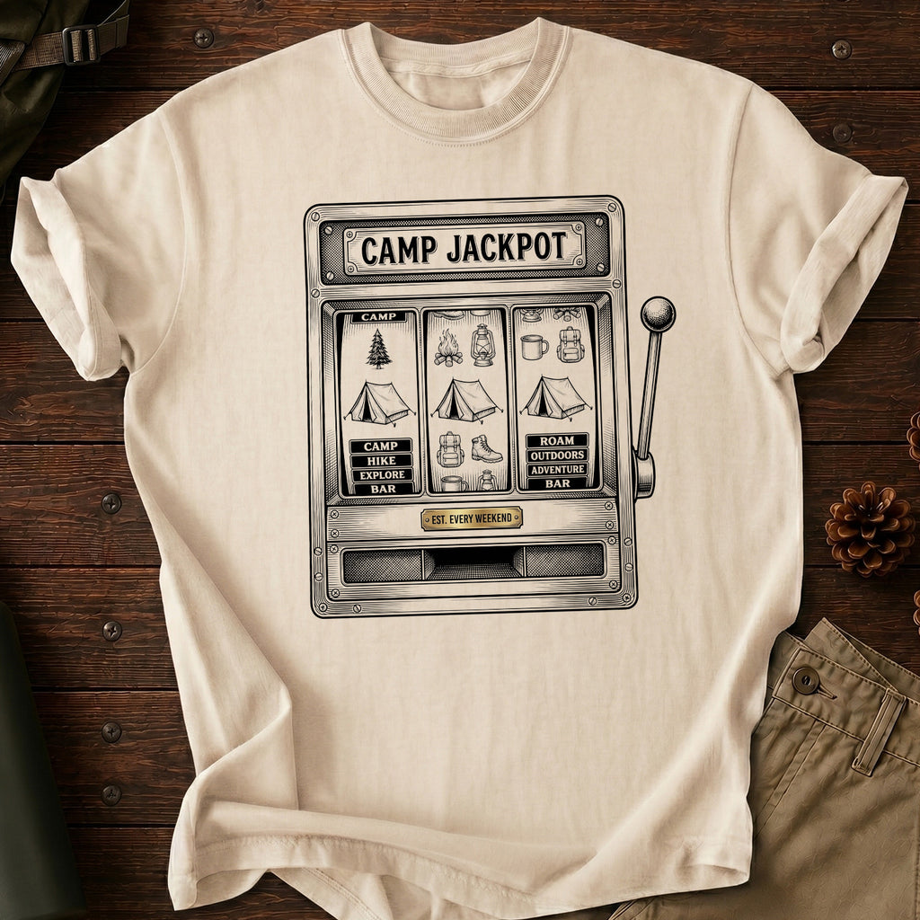 Camp Jackpot Machine T-Shirt