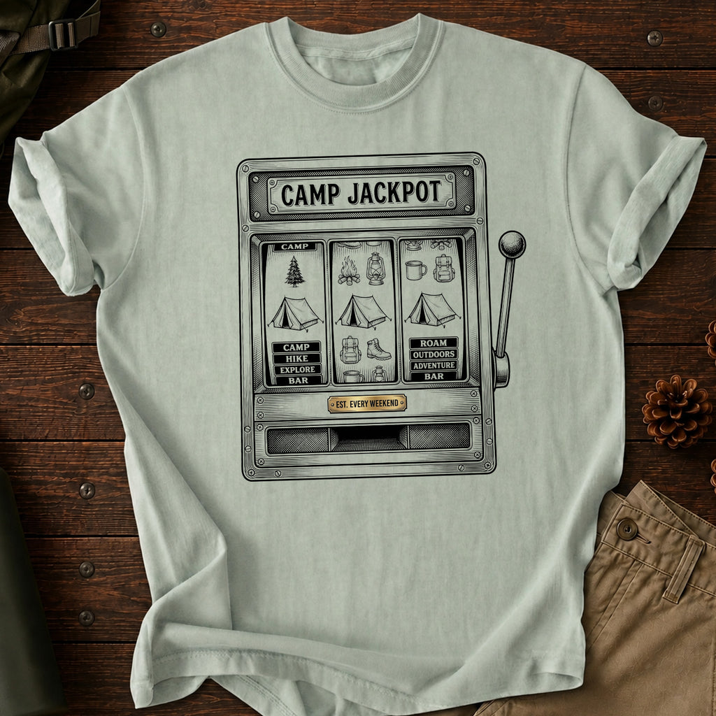 Camp Jackpot Machine T-Shirt