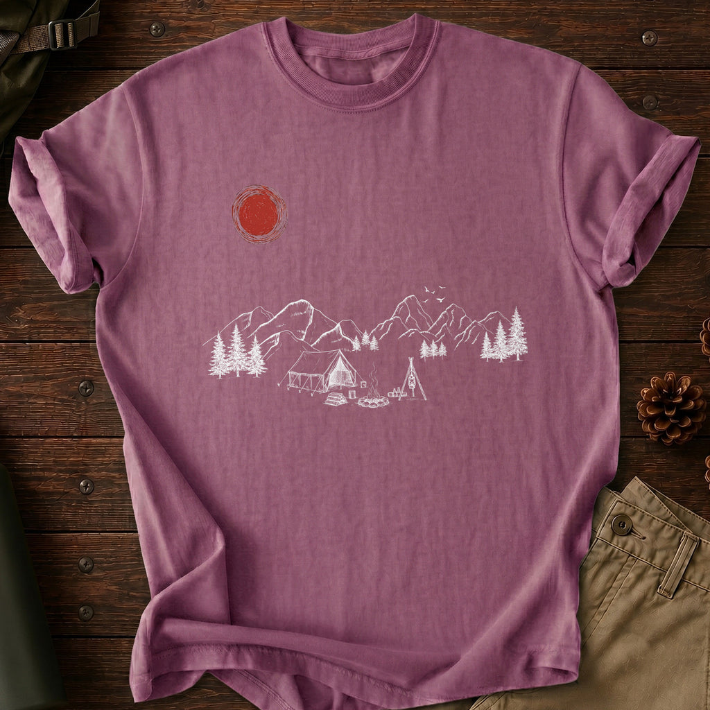 Camping Landscape T-Shirt