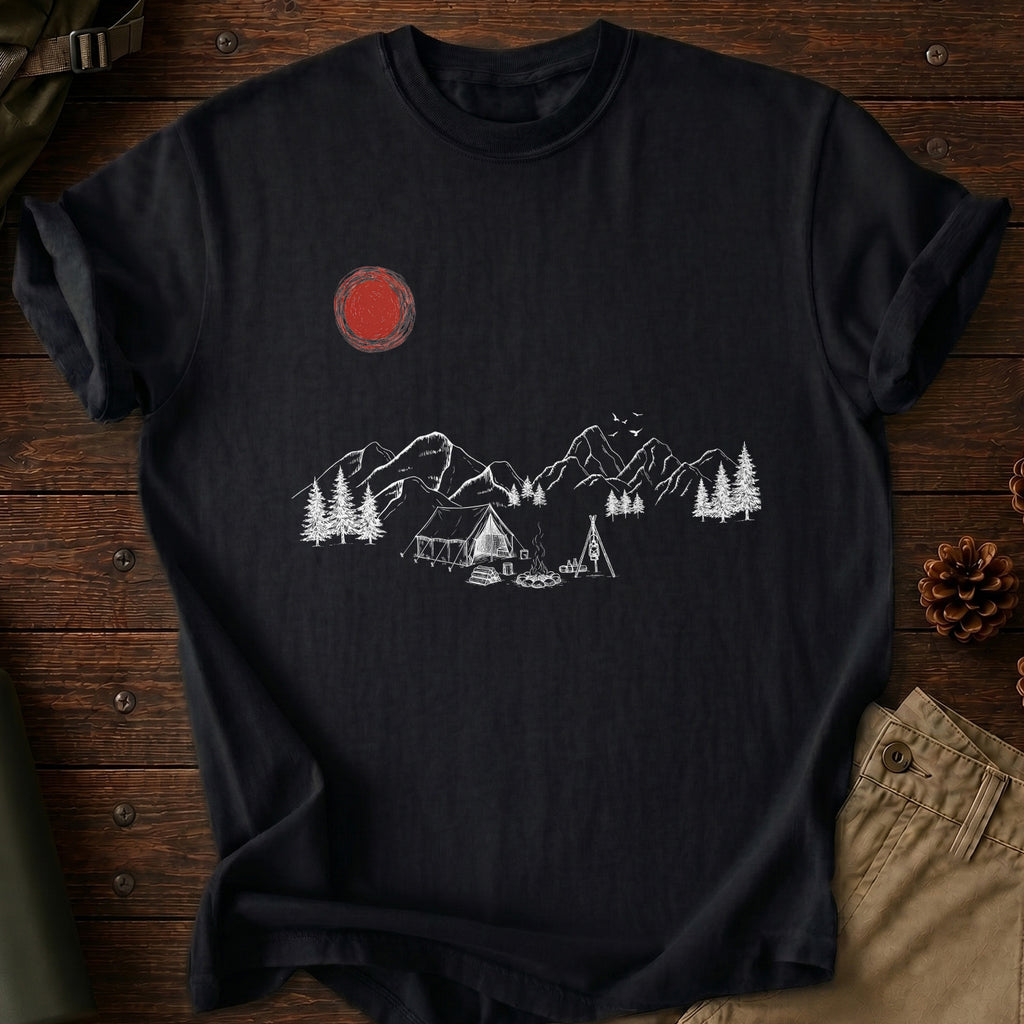 Camping Landscape T-Shirt