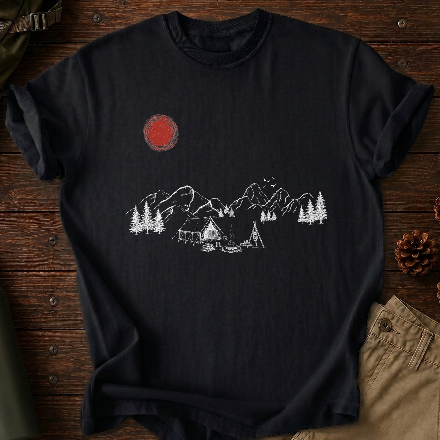 Camping Landscape T-Shirt