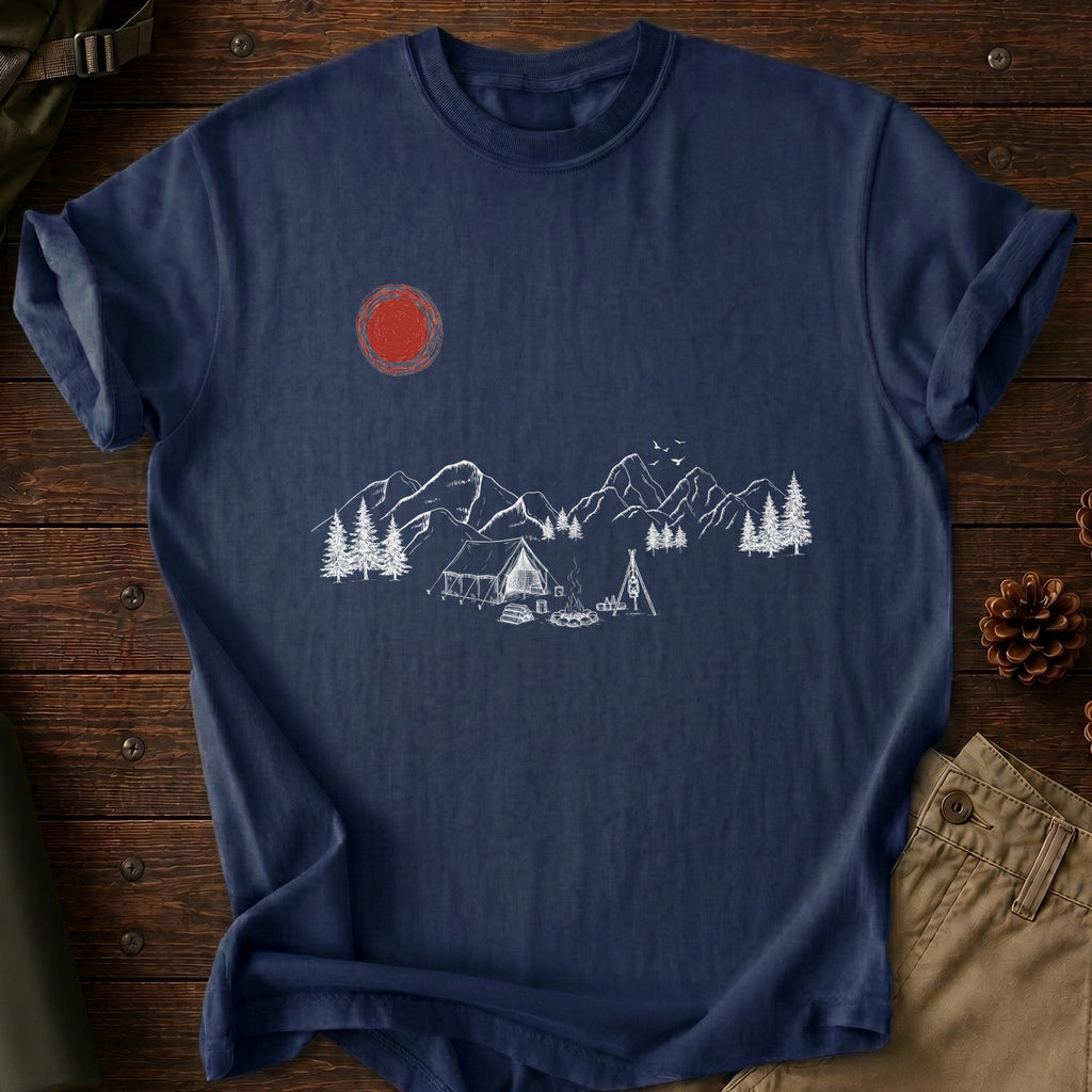 Camping Landscape T-Shirt