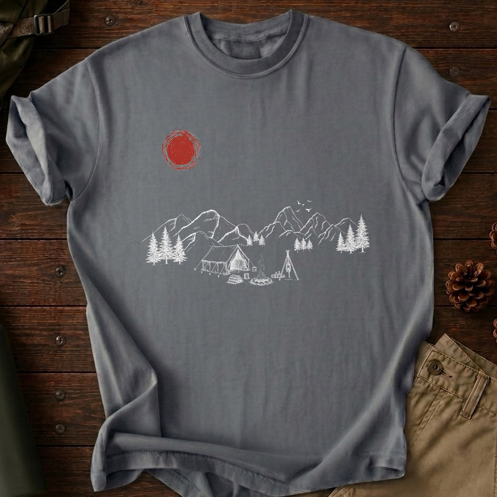 Camping Landscape T-Shirt