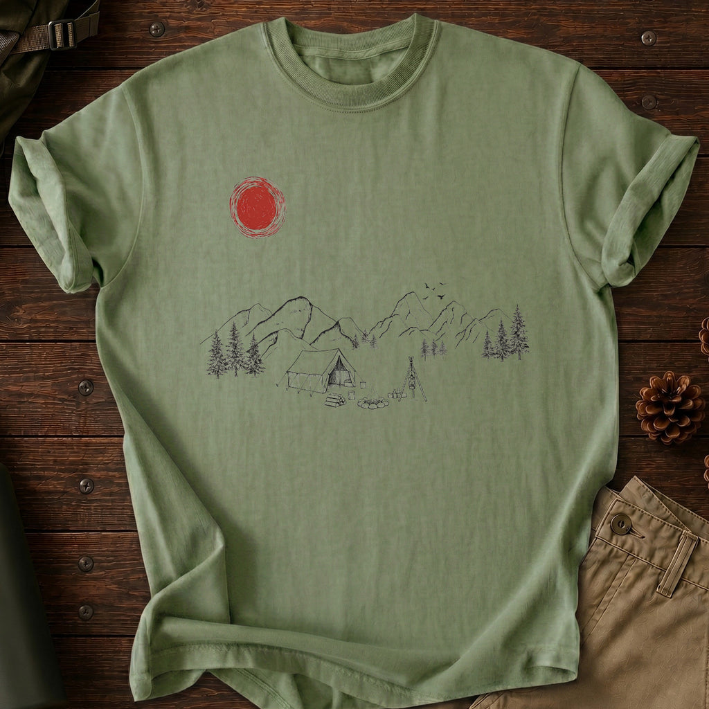 Camping Landscape T-Shirt