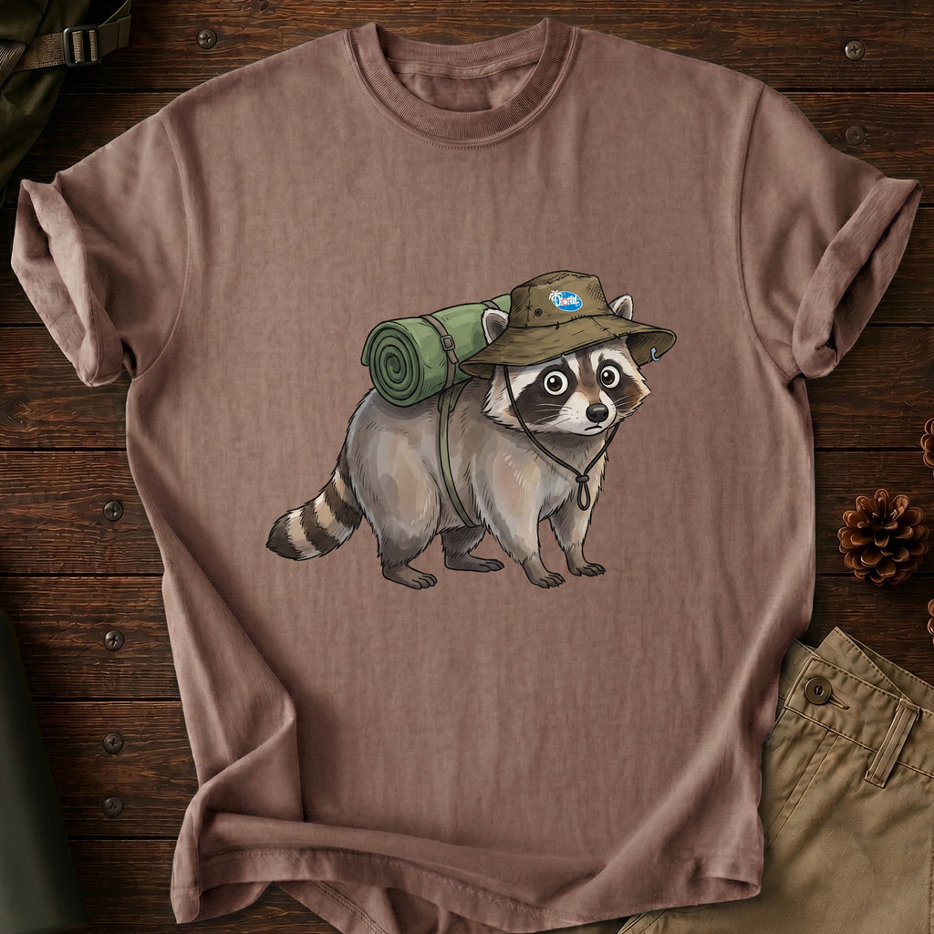 Racoon Wear Hat T-Shirt