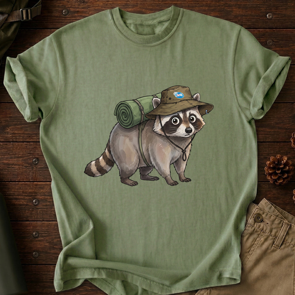 Racoon Wear Hat T-Shirt
